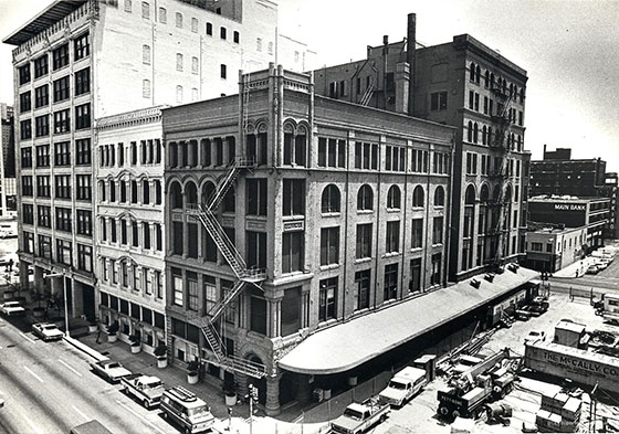 The Sanger Bros. Department Store building