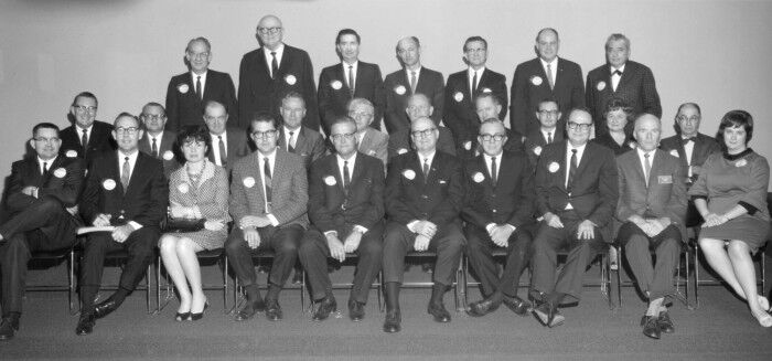 The DCJC Steering Committee in 1967
