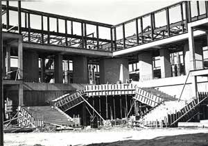 Eastfield College construction in 1966.