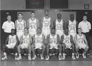 Eastfield's 1996-1997 Mens Basketball Team