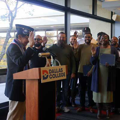 Photo of Salute Induction Ceremony
