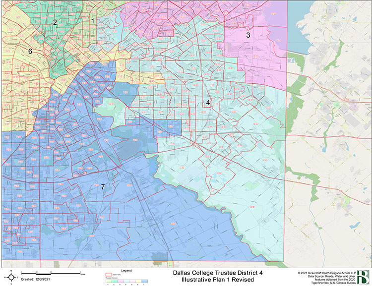 Board of Trustees District 4 Map