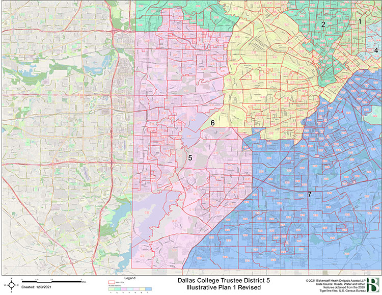 Board of Trustees District 5 Map