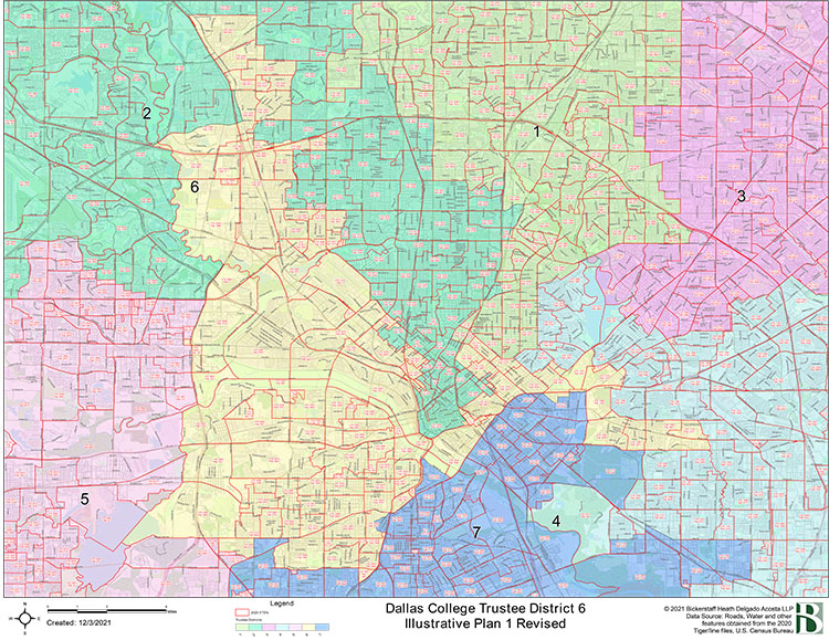 Board of Trustees District 6 Map