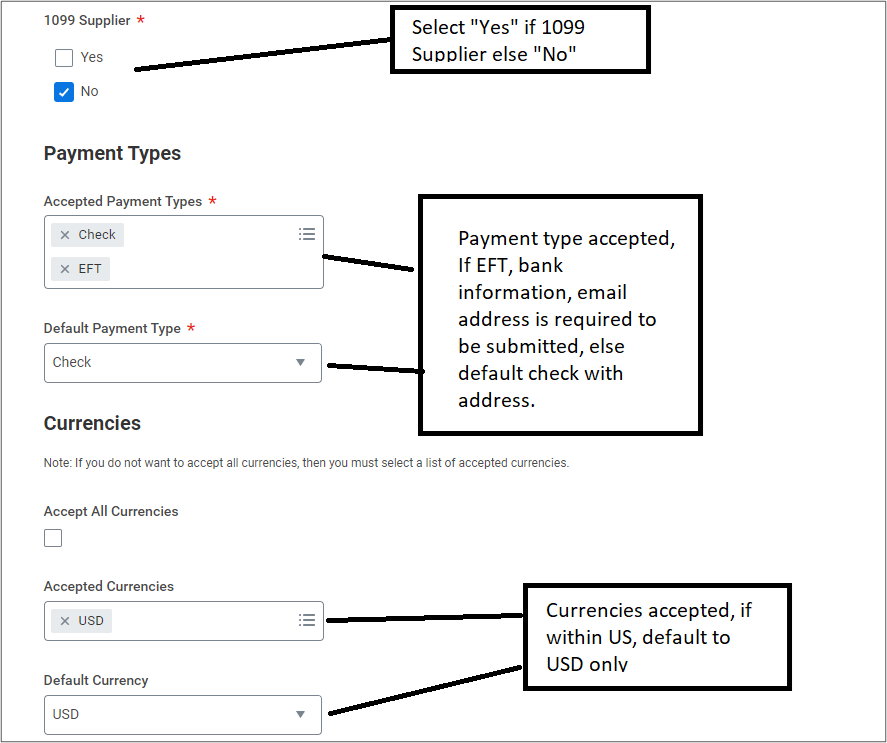 Screenshot of the business information page continued.