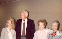 Bill Tucker Jan Brobst and two other retiree officers back in 1985