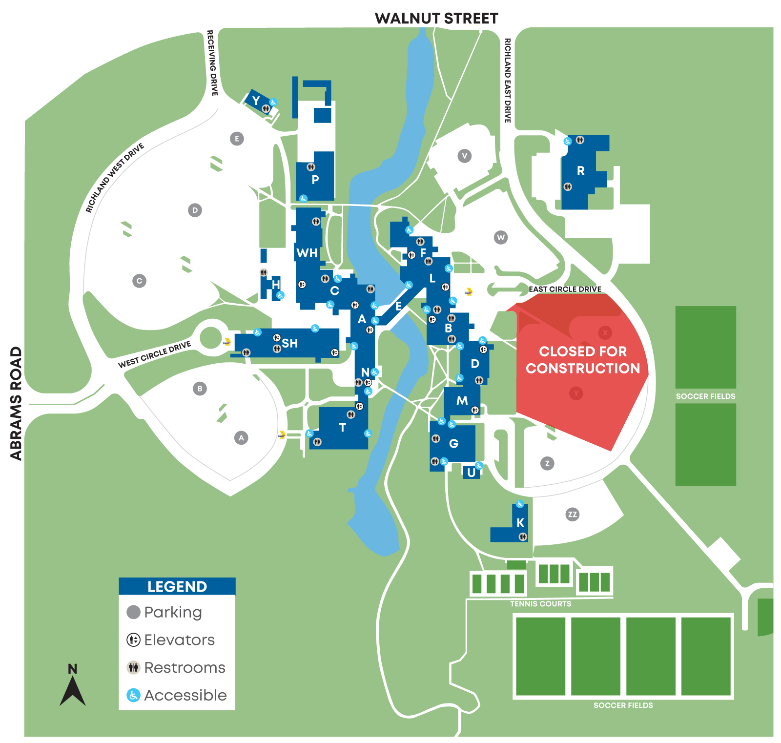 Richland Campus Map – Richland Maps – Dallas College