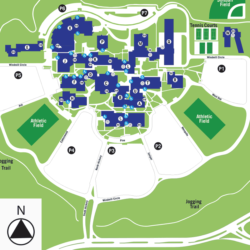 Brookhaven Campus Map Brookhaven Maps Dallas College
