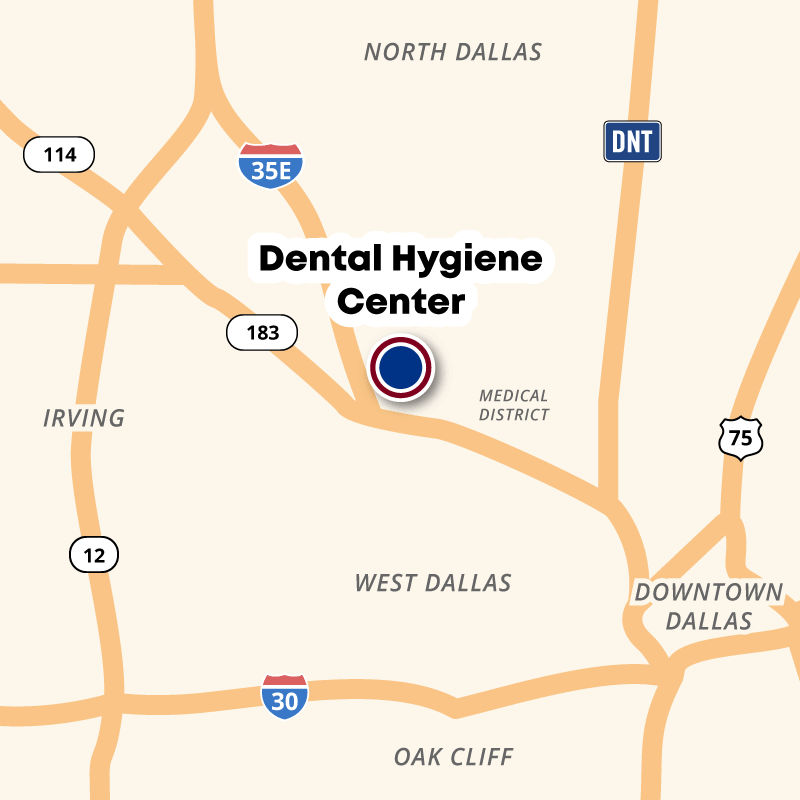 Dental Hygiene Center is in West Mockingbird Lane, Dallas