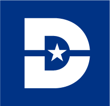 D Mark Blue Logo