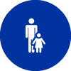 icon for 1 Adult, 1 Child