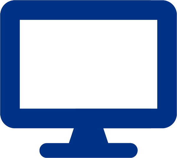 Desktop computer icon