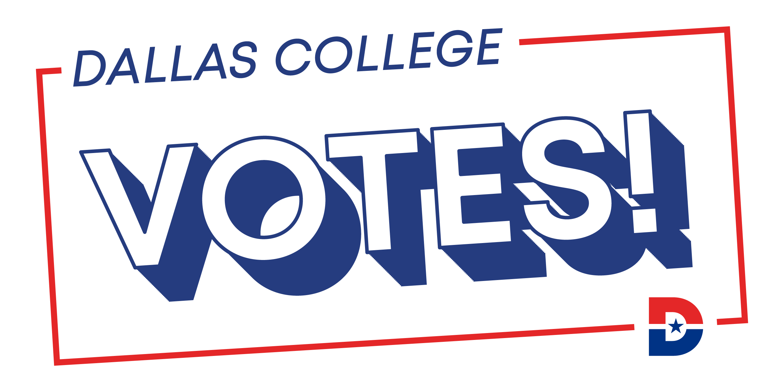 Dallas College Votes branding