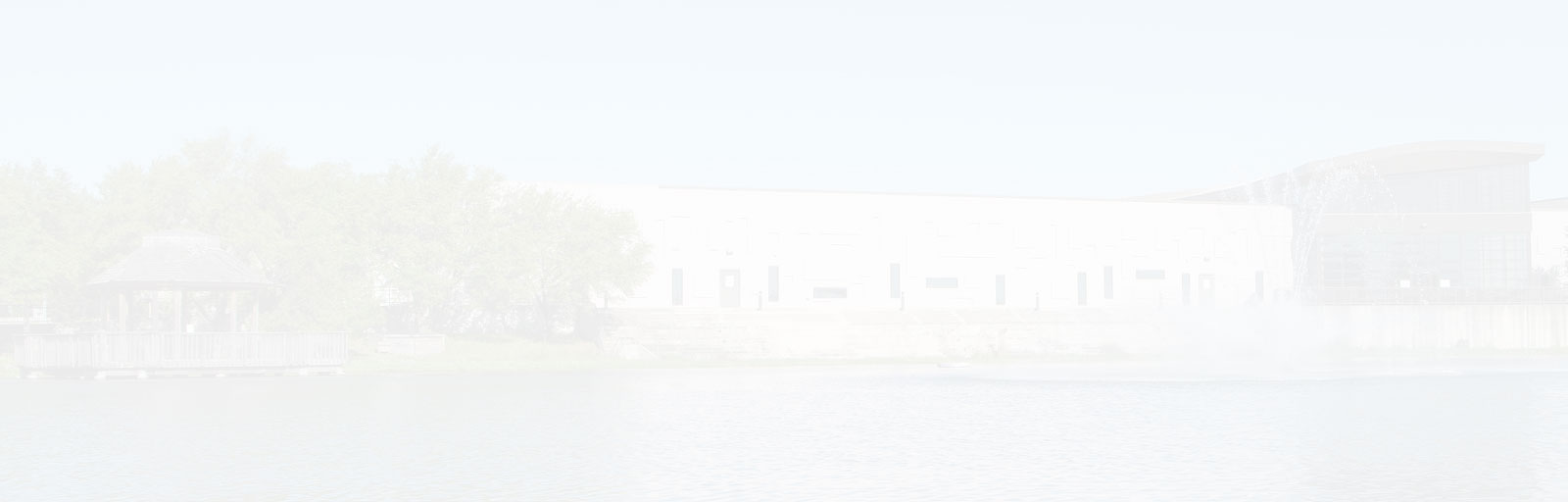 A faded picture of the Cedar Valley campus