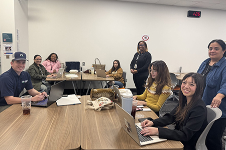 Group of students in classroom
