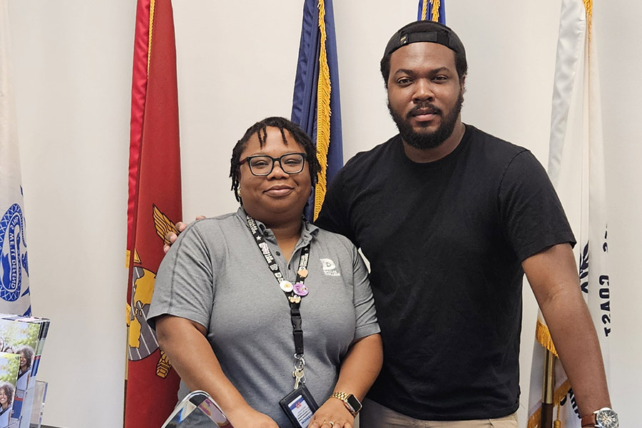 Sheniqua Austin with MarQuis Richardson