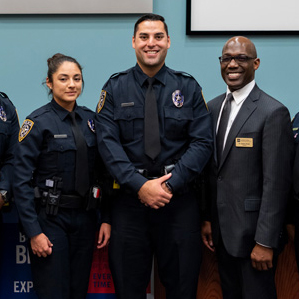Police Academy graduation ceremony