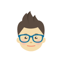 a graphic illustration of a student