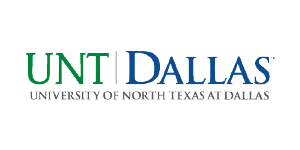 University of North Texas at Dallas Logo - A Transfer University Partner with Dallas College