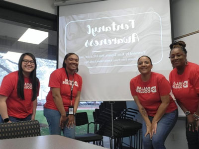 Employees pose for a photo at the inaugural fentanyl workshop at Brookhaven Campus
