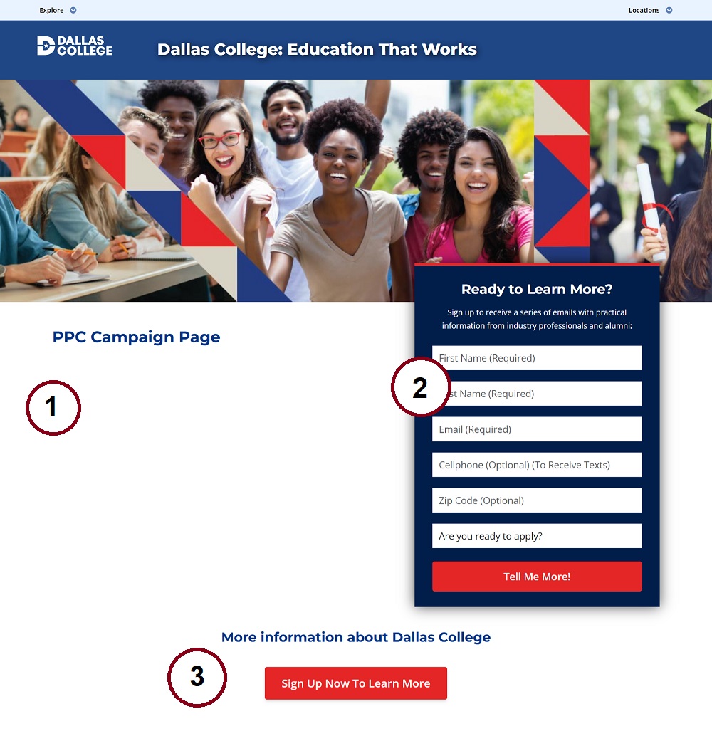 PPC Campaign screenshot example