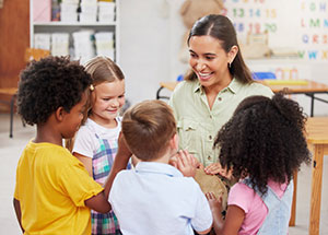 Decorative image for Dallas College Celebrates Opening of Second On-Campus Bezos Academy Preschool