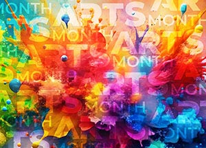 Decorative image for Dallas College Arts Month: April 2025