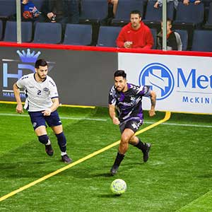 Decorative image for Richland Assistant Soccer Coach Playing Starring Role for Dallas Sidekicks