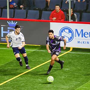 Decorative image for Richland Assistant Soccer Coach Playing Starring Role for Dallas Sidekicks