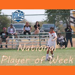 Decorative image for Puente Chosen National Offensive Player of Week