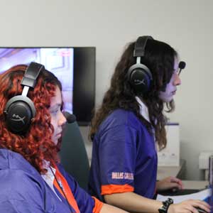 Decorative image for Female Gamers Growing at Dallas College