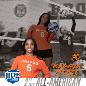 Decorative image for Pierce Named Second Team All-American