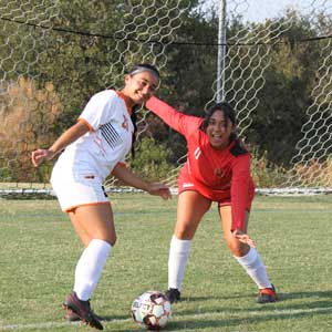Decorative image for Suns Soccer Sisters Kickin' it to Higher Note